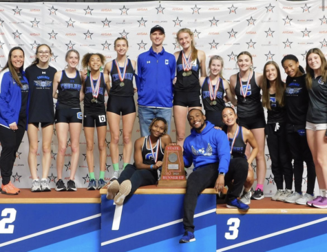Chelsea girls finish second at state indoor track & field